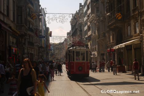 Postcard Istiklal Caddesi