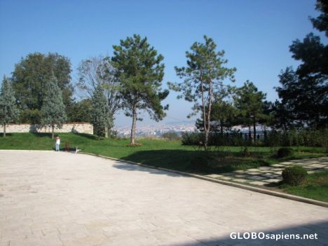 Postcard Topkapi Palace - View from the First Courtyard