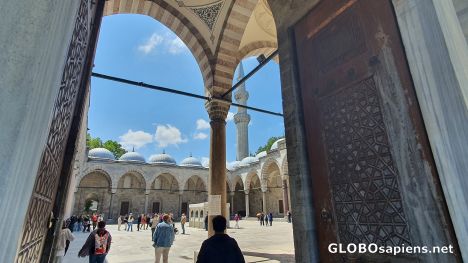 Postcard Suleimaniye Mosque