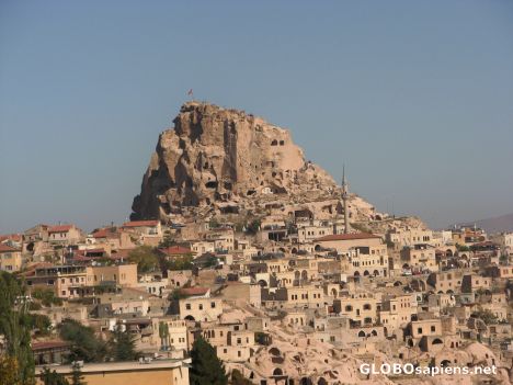Postcard Uchisar Castle