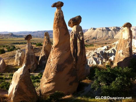 Postcard Cavusin (TR) - Fairy Chimneys