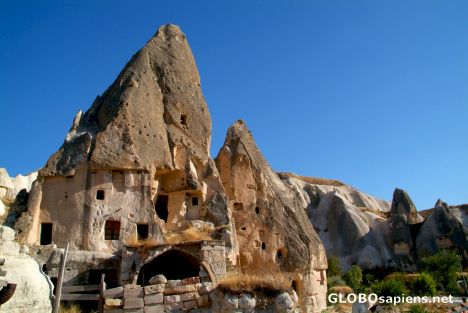 Postcard Göreme (TR) - conical home