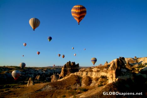 Postcard Göreme (TR) - hot air balloons
