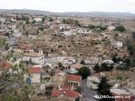 Postcard Mustafapasa - Mixing the Old and New