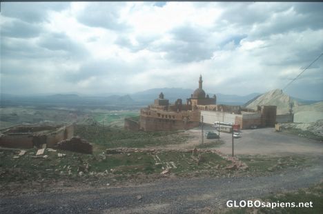 Postcard Ishak Pasha Palace