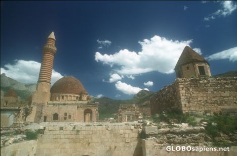 Postcard Ishak Pasha Palace
