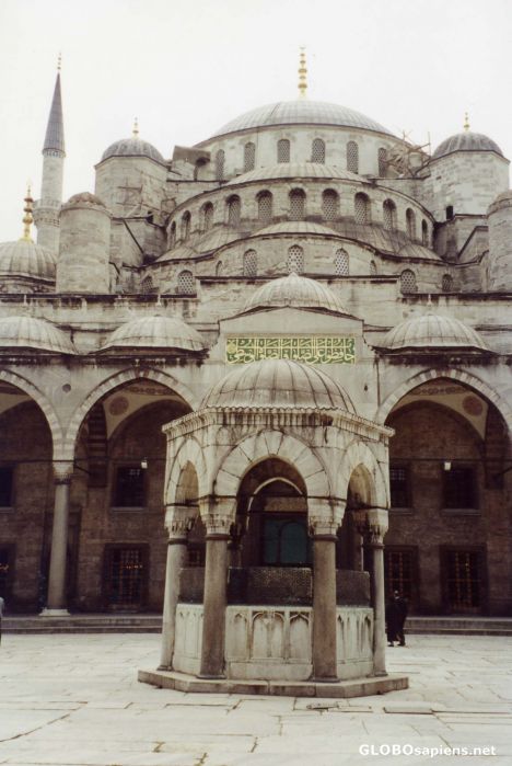 Postcard Blue Mosque