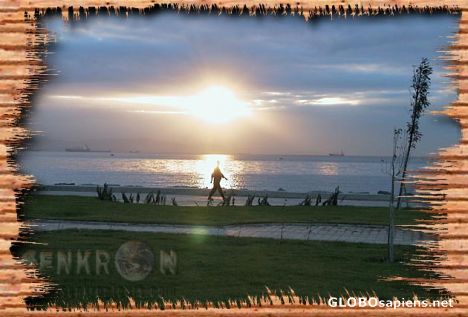 Postcard Sun Walker