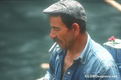 Postcard Fisherman