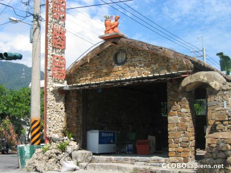 Postcard Bar near the sea