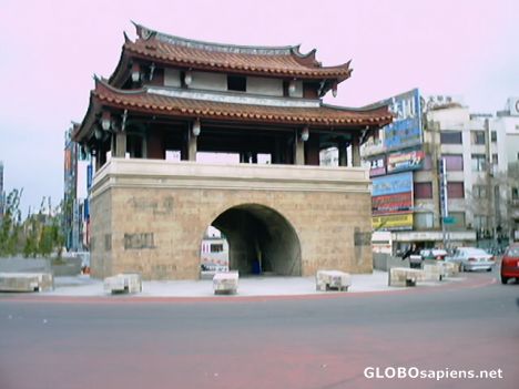 Postcard Tung Men Gate