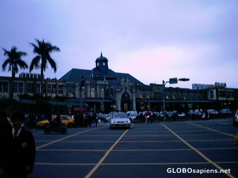 Postcard Hsinchu Train Station