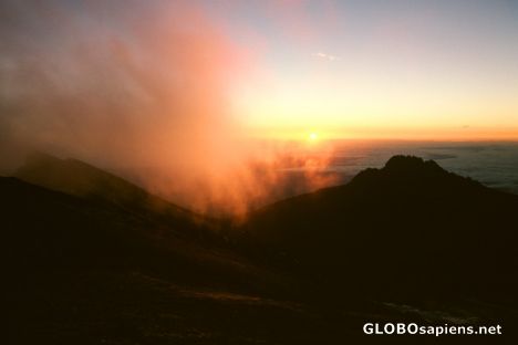 Postcard Sunrise at Stella Point 5737 m