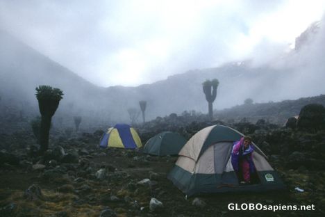 Postcard Camp 3 - Barranco Camp 3982 m