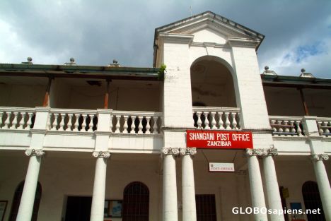 Postcard Zanzibar, Stone Town - colonial house