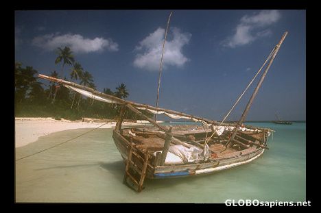 Postcard Dhow