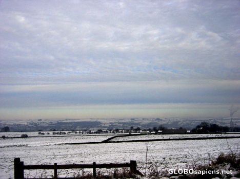 Postcard Staffordshire Landscape 20th November 2004