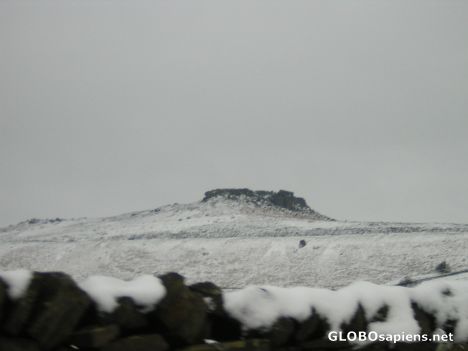 Postcard grey sky
