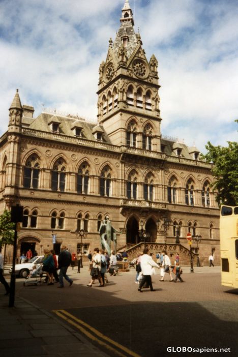 Postcard Town Hall