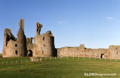 Postcard Dunstanburgh Castle
