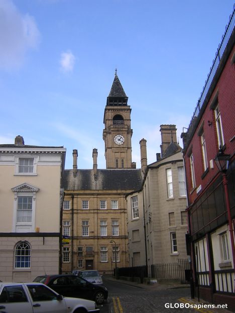 Postcard Wakefield Town