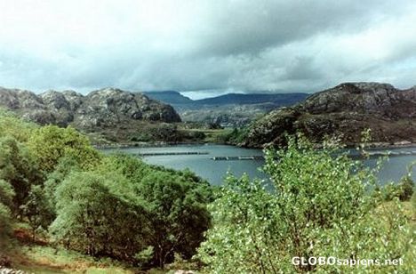 Postcard Across Loch Diabaig