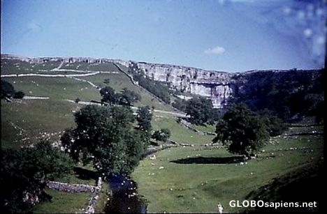 Postcard Malham Cove
