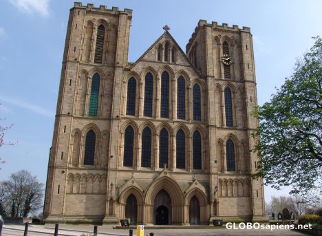 Postcard Ripon Cathedral AD 672