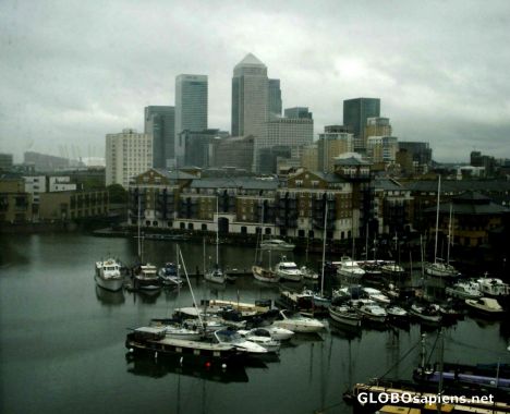 Postcard Canary Wharf