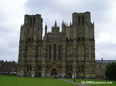 Postcard Wells Cathedral
