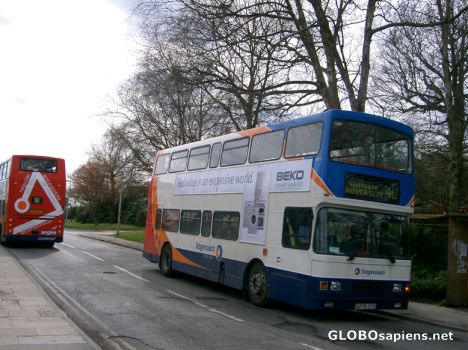 Postcard Canterbury Bus station