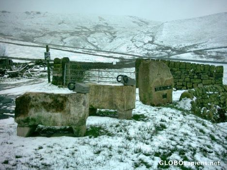 Postcard Entrance to Mankinholes