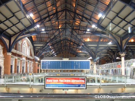 Postcard Liverpool Street Station