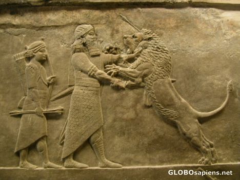 Postcard Mesopotamian realism.