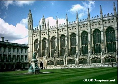 Postcard King's College Chapel