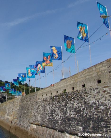 Postcard Mevagissey Fete Day