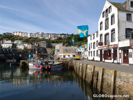 Postcard Mevagissey Harbour 8