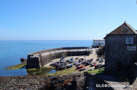 Postcard Coverack Harbour