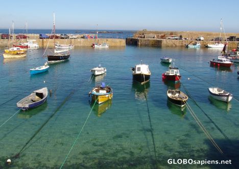 Postcard Mousehole Harbour 4