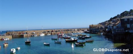 Postcard Mousehole Quay