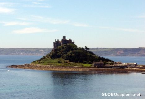 Postcard St Michaels Mount, Marazion,  Cornwall