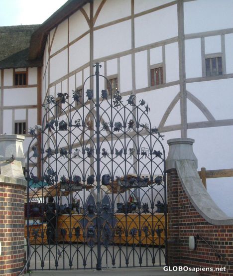 Postcard Globe Theatre