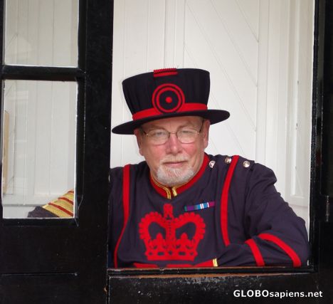 Postcard The Tower of London - Beefeater