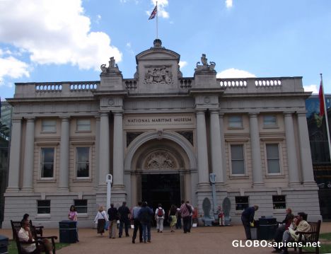 Postcard National Maritime Museum Greenwich