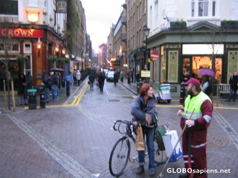 Postcard paseos por Londres, el soho