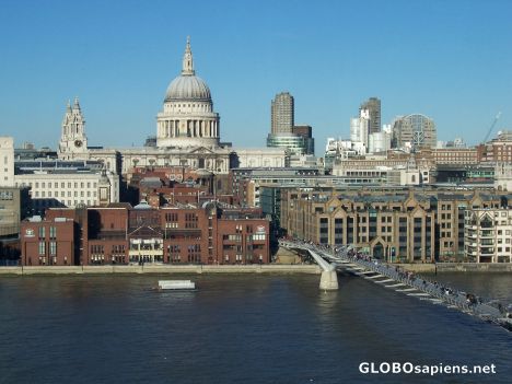Postcard London Skyline