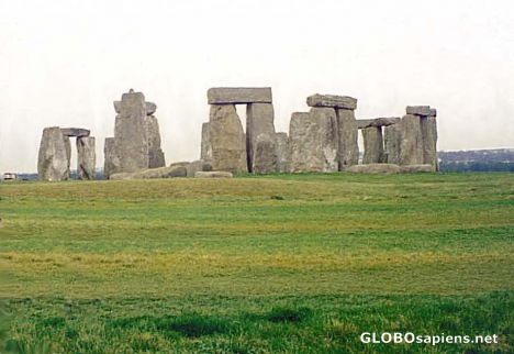 Postcard Stonehenge still 2000BC