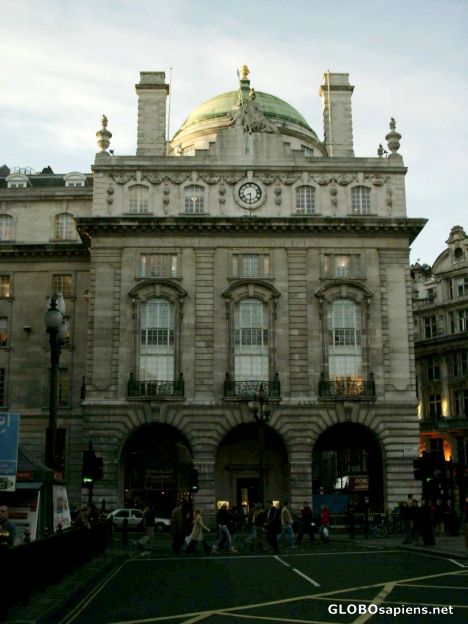 Postcard Buildings of Piccadilly