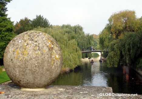 Postcard Punting on the River Cam