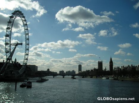 Postcard London landscape